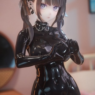 【全款】黑川美羽胶衣手办机箱摆件美少女二次元游戏周边GK潮玩女