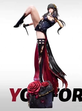 间谍过家家约尔夫人手办动漫二次元美少女车载机箱桌面模型摆件