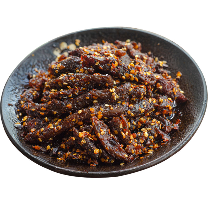 四川正宗特产袋装冷吃麻辣牛肉干