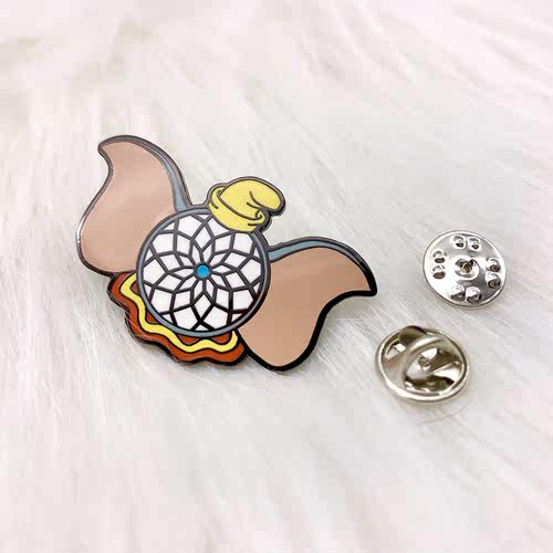胸针创意日韩象头万花筒可爱书包装饰徽章迷你个性百搭金属小别针