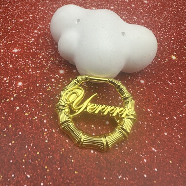 足结耳环英文字母金属别针徽章