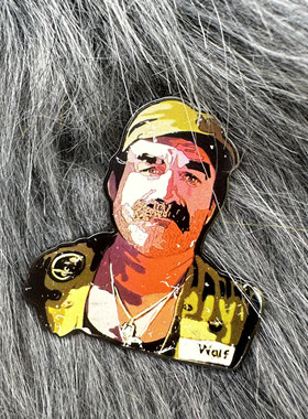 人物章奥蒂嘉daniel-ortega金属徽章