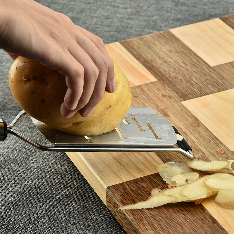 不锈钢多功能切菜刨丝器不锈钢磨姜器家用厨房切丝快速出泥切片器