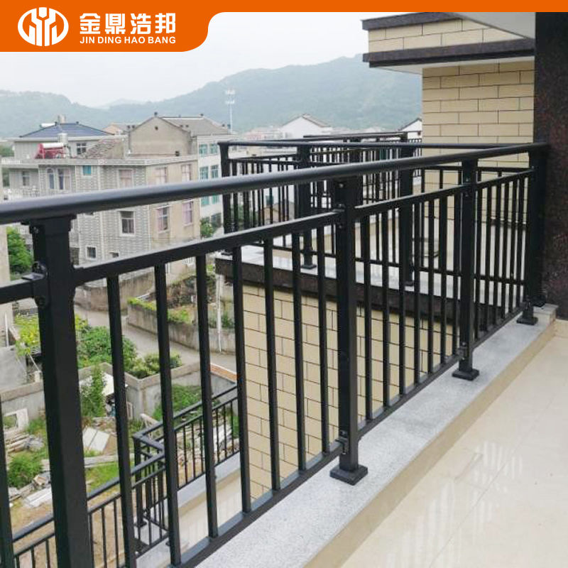 阳台护栏室外铝合金锌钢栏杆铁艺不锈钢围栏别墅小区阁楼楼梯扶手