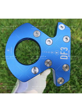 网红爆款LAB DF3 蓝色领扭矩自动回正稳定高尔夫推杆 高尔夫球杆