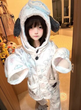 学院风秋冬新品甜妹软萌奶呼呼女