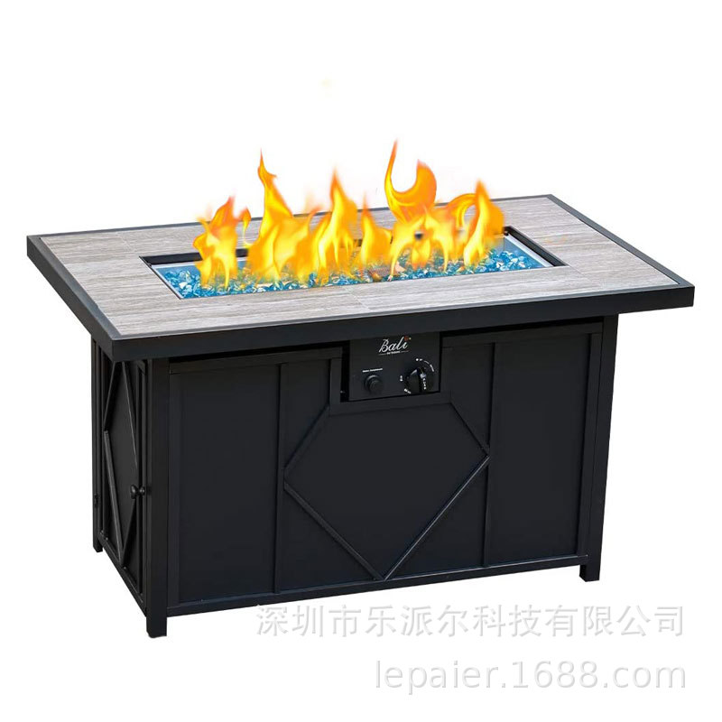 户外庭院烤火盆家用商用景观烤火炉出口欧美亚马逊款燃气firepit