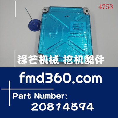 广州工程机械TAD1641GE高质量全新挖机控制器电脑板20814594