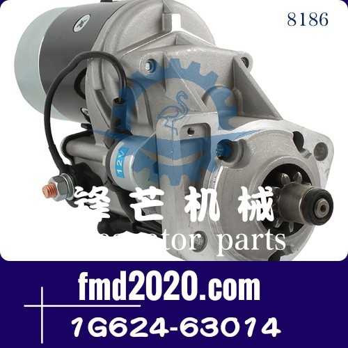发动机配件KX185-3，V3307启动马达1G524-63012，1G624-63014