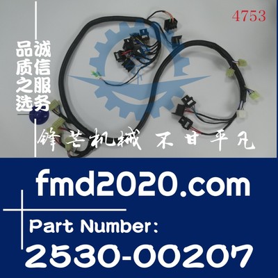 出口港口设备零部件挖机全车线束挖掘机DH300-7线束2530-00207