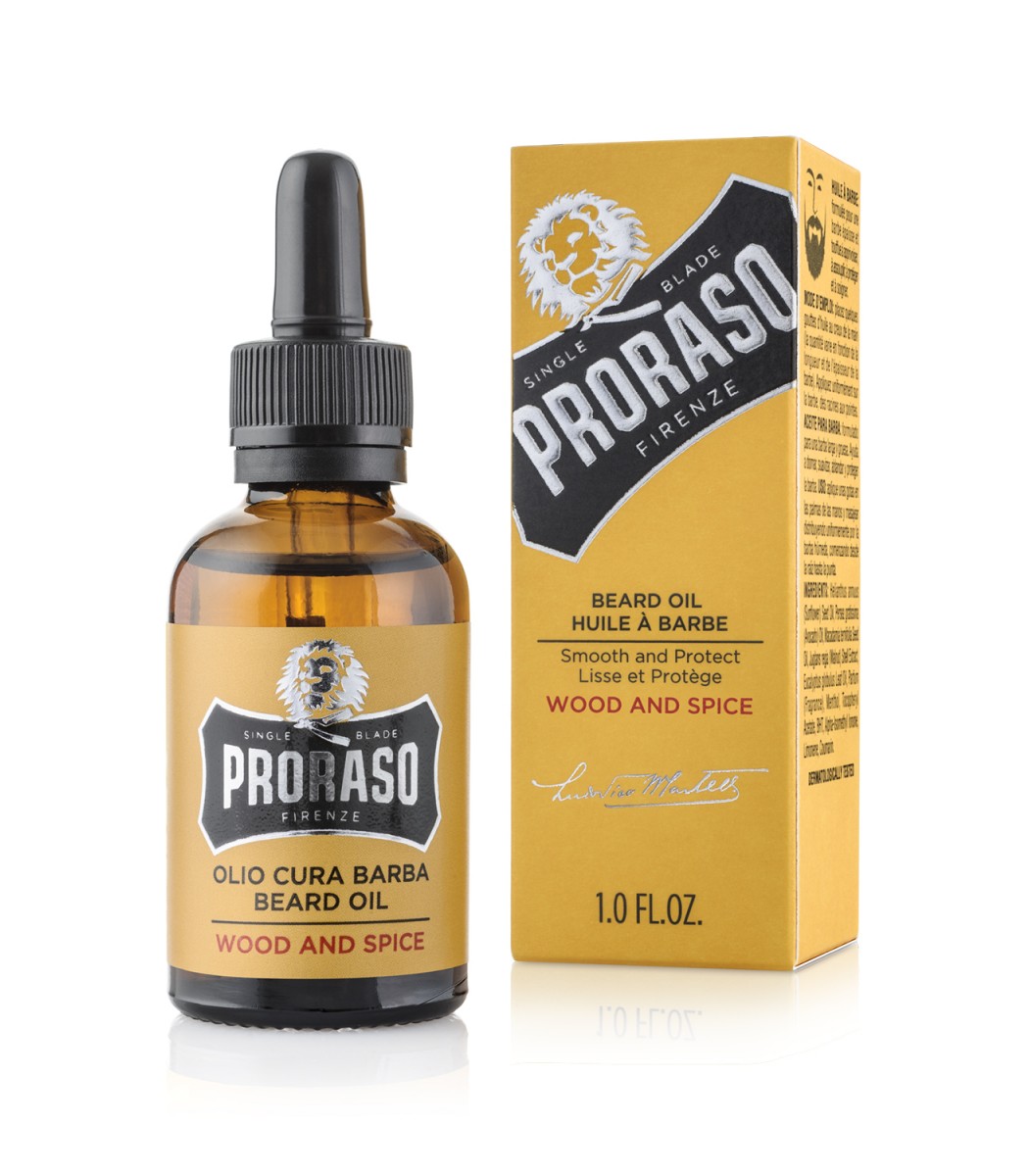 PRORASO 雪松胡须护理油30ML（剃须膏类目）