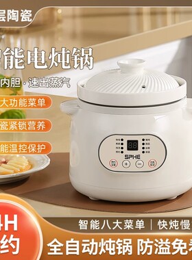 德国陶瓷电炖锅熬粥专用锅煮粥家