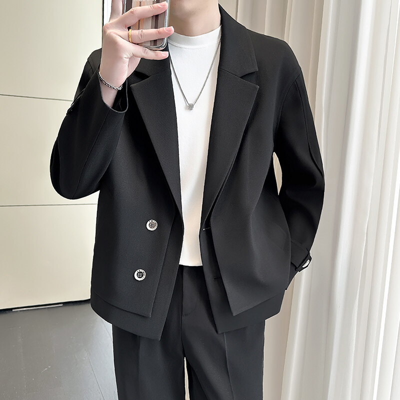 气质开春假两件轻熟风韩版西服