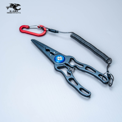 【430全钢一体CNC】多功能路亚钳钓鱼钳专业级绑线摘钩开环剪线钳