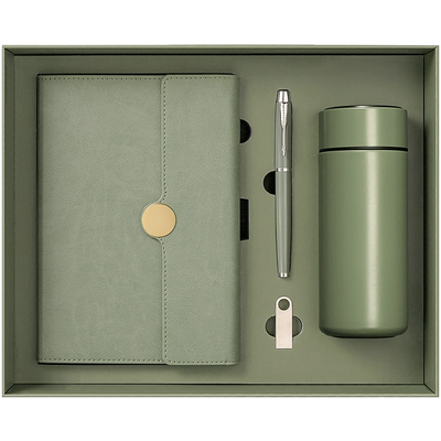 笔记本礼盒定制可印logo商务办公记事本高档保温杯套装定做企业活动伴手礼年会礼品教师节礼物送老师免费刻字