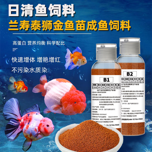 孔雀鱼颗粒清凉增色金波子饲料
