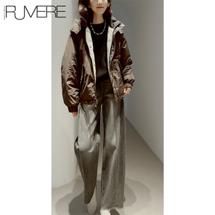 上市好价【B*C记忆羽绒料/白鹅绒/可卸连帽/宽松袖】轻便保暖短款