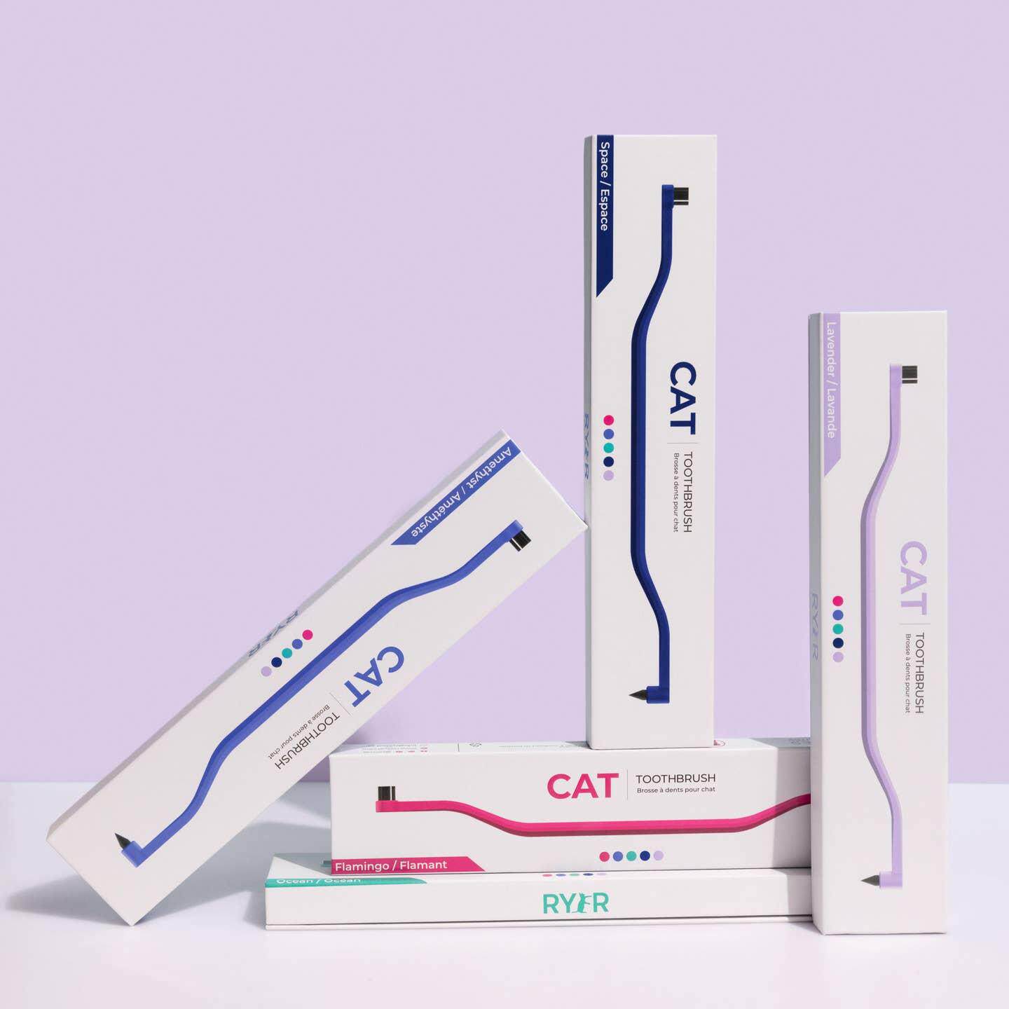 ryercat猫牙刷预防牙结石牙菌斑