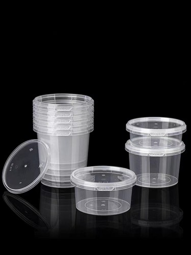 圆形塑料密封打包盒耐高温可微波