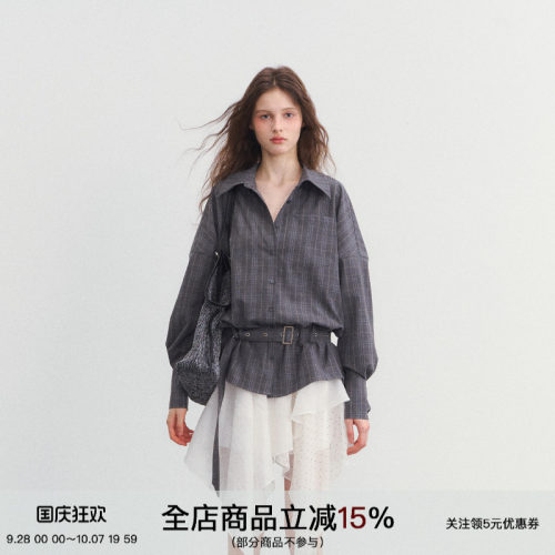 SPEARYOUTH情绪独白收腰衬衫