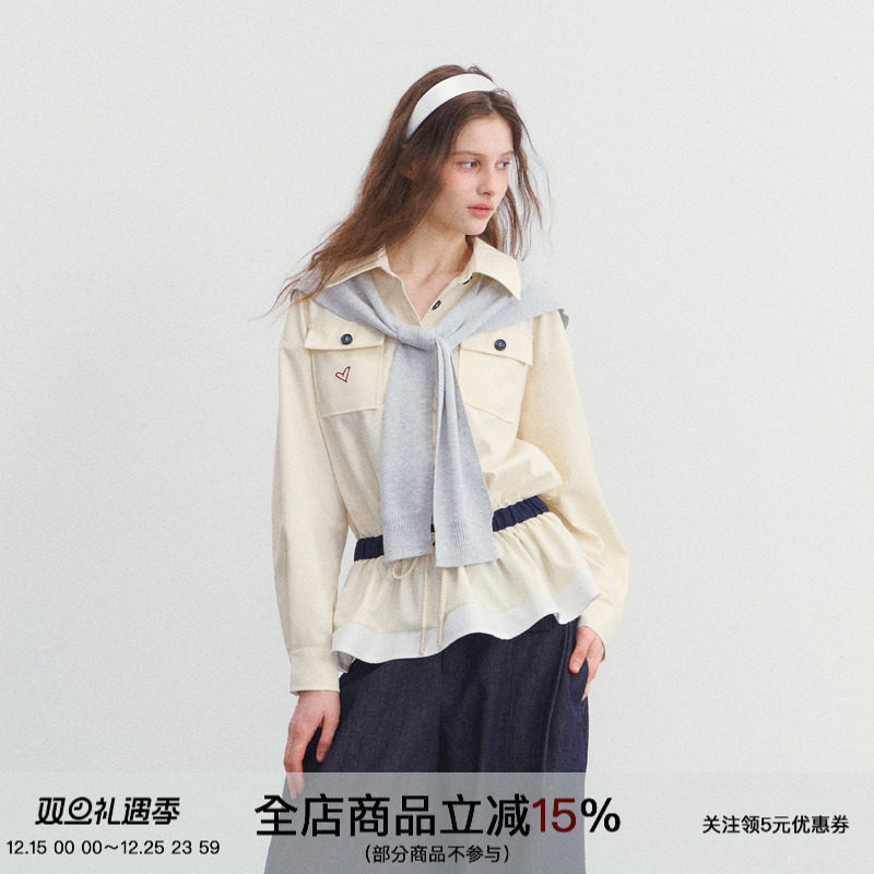 SPEARYOUTH休闲风常规衬衫外套