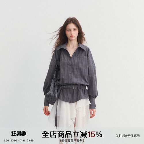 SPEARYOUTH情绪独白收腰衬衫
