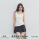 亨利U领吊带高弹背心纽扣修身 只有你 吊带打底上衣 YOUTH SPEAR