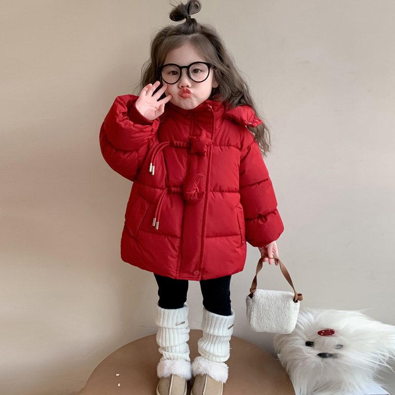 女童棉服儿童棉袄冬装