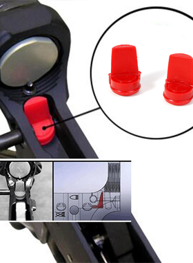 5pcs/bag Wedge Receiver Buffer Rubber Portable For AR15 Rifl