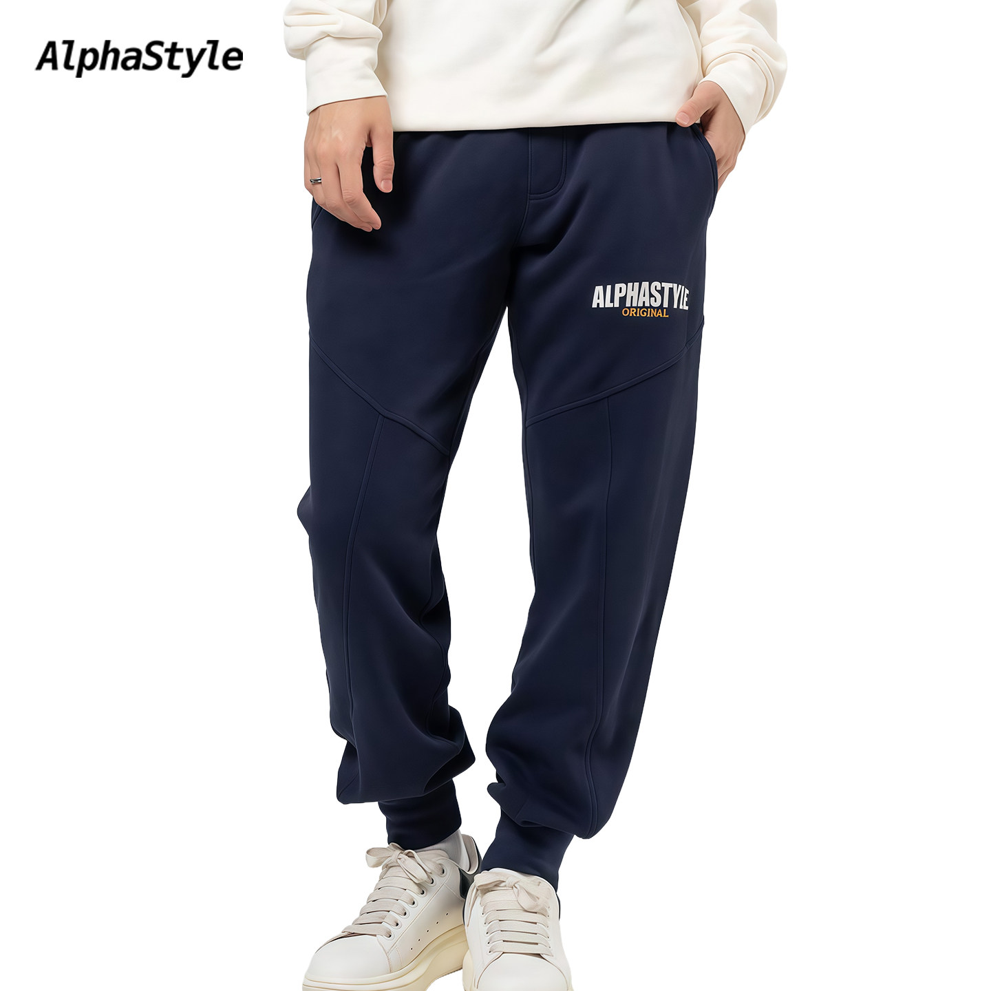 AlphaStyle秋冬Selena混合束脚裤