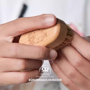 REDECKER德国洗手刷缝隙刷儿童成人指缝清洁刷柔软刷指甲猪鬓毛