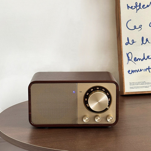 蓝牙收音机木质好音质