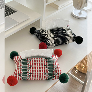 纸巾套ins风复古创意家用少女装饰卧室抽纸盒高颜值客厅餐纸餐桌