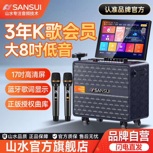 Sansui/山水广场舞音响带显示屏