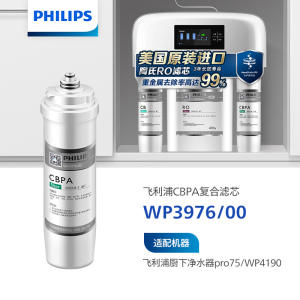 飞利浦净水器活性炭滤芯WP397600适配WP4110/4120/4140/4170/4190