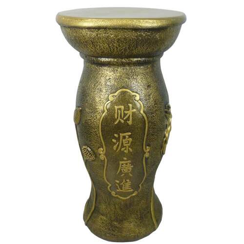 小额流水喷泉底座室内装饰客厅水景落地摆件中式树脂工艺品