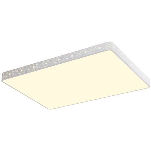 卧室灯简约现代圆形大气创意北欧吸顶灯led家用方形客厅房间灯具