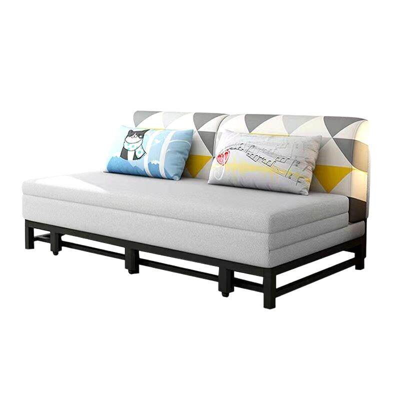 折叠沙发床两用三折叠床扶手客厅双人单人沙发沙双三可折叠推拉