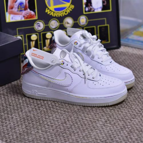 Nike Air Force 1 防滑减震耐磨 低帮 板鞋 男款 白米 FN5832-100
