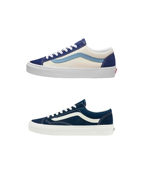 Vans Style 36 棋盘格 潮流透气 休闲复古 防滑耐磨 帆布拼接板鞋