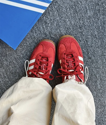 adidas Gazelle德训鞋板鞋轻便复古薄底舒适百搭减震耐磨
