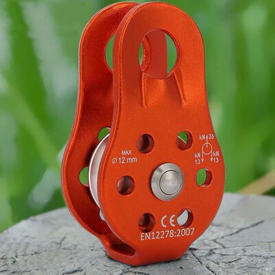 26KN Aluminium Alloy Heavy Duty Single Swivel Rope Pulley Bl