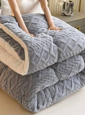 Super warm winter flannel quilt comforter blanket bed duvet