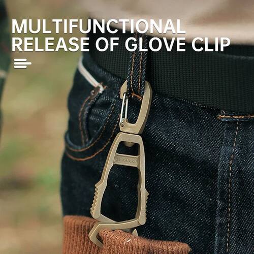 Outdoor Work Glove Holder Multi-functional Portable Lightwei