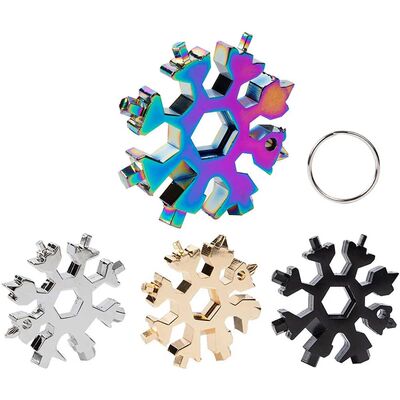 18-in-1 Snowflake Multi Tool Outdoor Camping Travel Camping