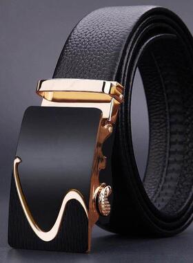 Mens Waist Belt Men Belts Leather Man For Jeans Black Male