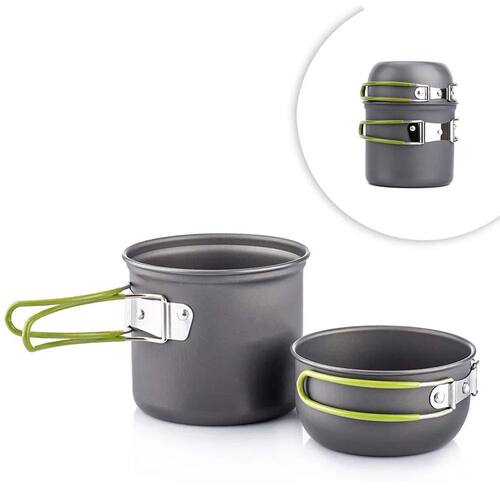 Ultralight Camping Pots Cookware Set Portable Outdoor Cookin