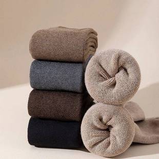 Socks womens Winter Warm Long Stockings Thick Thermal Cotto