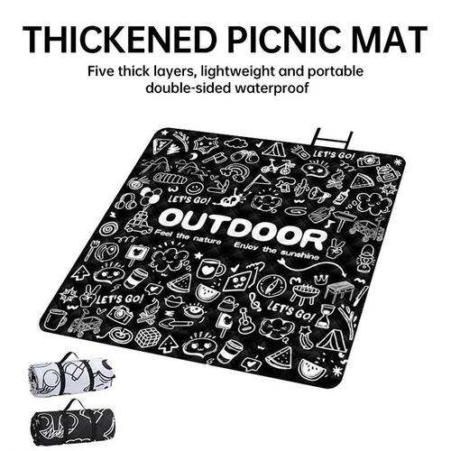 Outdoor Picnic Mat, Lawn Mat, Moisture-Proof Camping Mat, Al