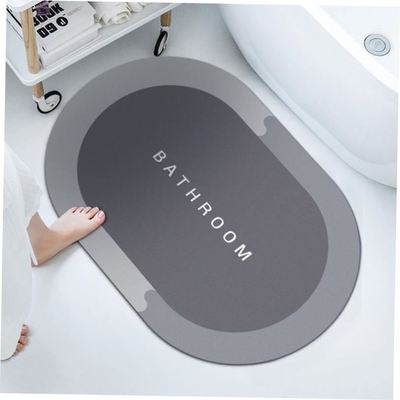 Absorbent felt bedroom entrance door mat bathroom rug carpet